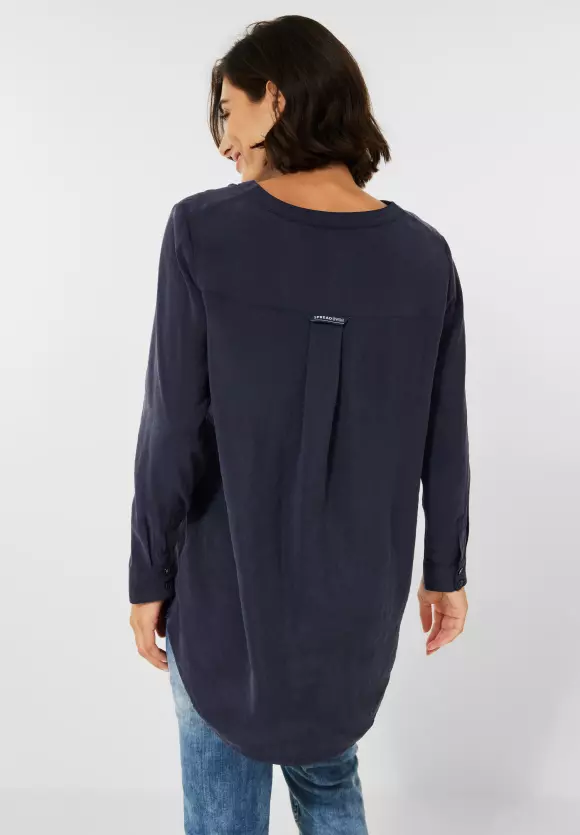 CECIL Longbluse in Unifarbe