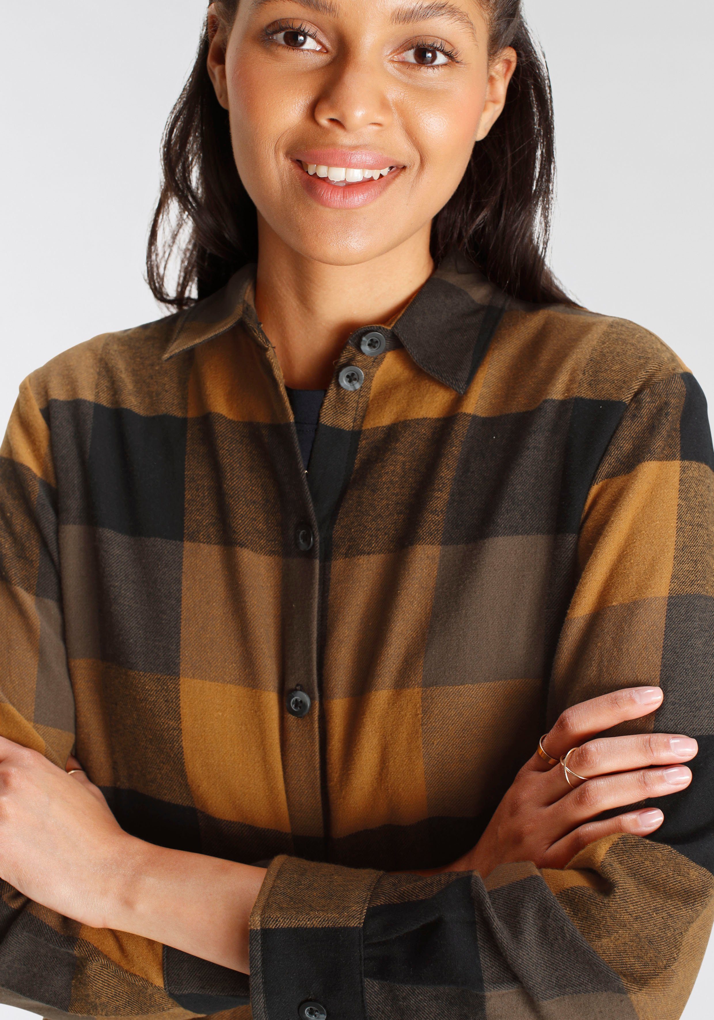 AJC Flanellbluse in Oversize - NEUE KOLLEKTION