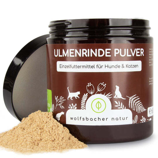 Wolfsbacher Natur Ergänzungsfutter & Aufzucht Wolfsbacher Natur Ulmenrinde Pulver