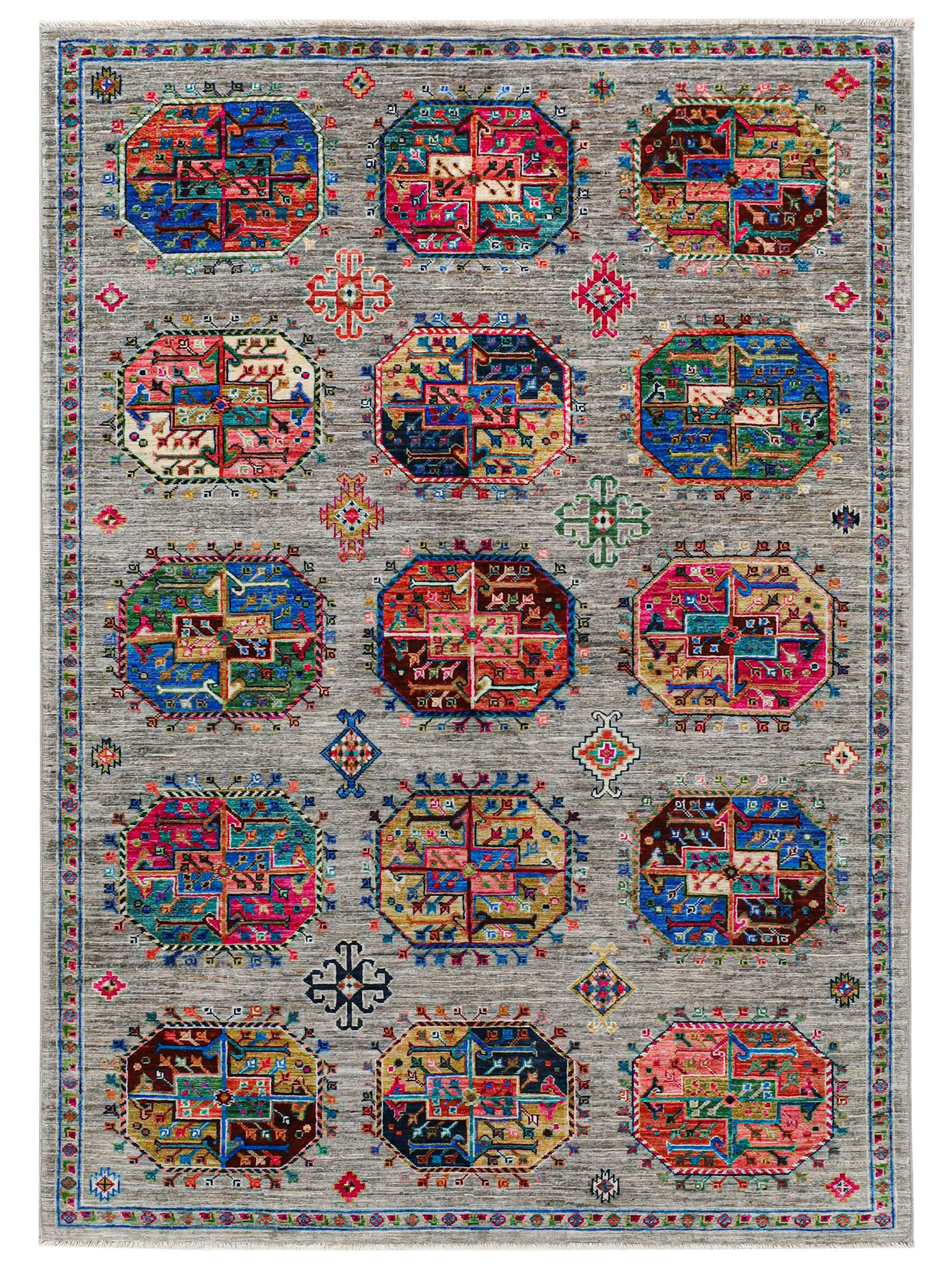 Buchara Ghazni ca. 151 x 212 cm, Unikat / Einzelstück
