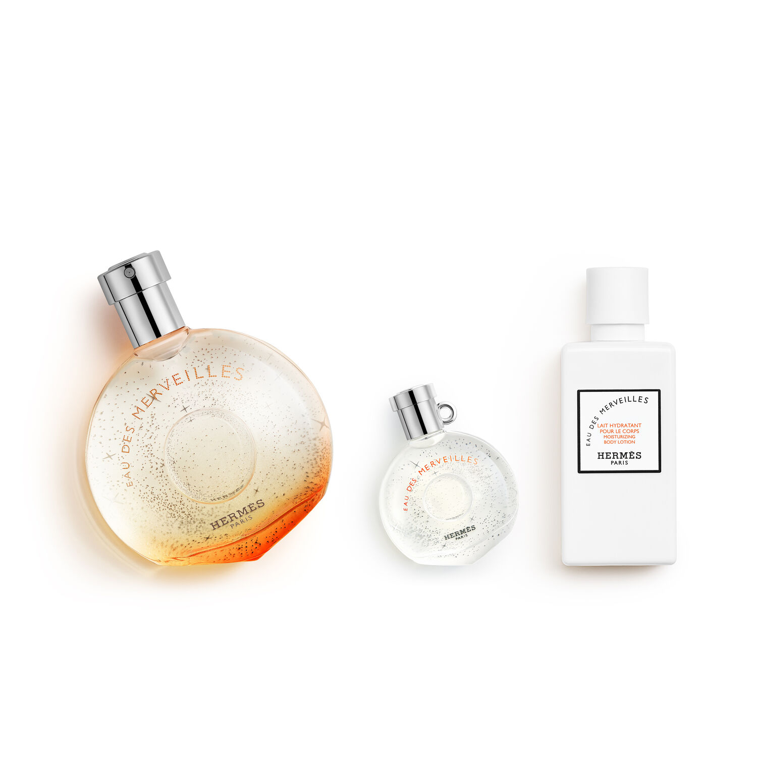Hermès Eau des Merveilles Coffret Eau des Merveilles, Eau de Toilette, 50 ml + 7,5 ml + 40 ml