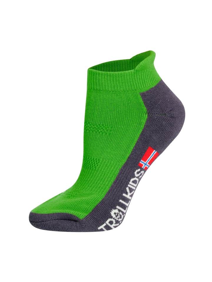 Trollkids Wandersocken Low Cut II in viper green günstig kaufen