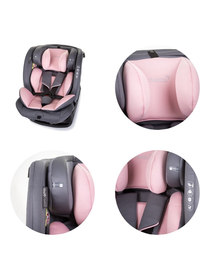 Chipolino Kindersitz i-Size Aviato in rosa günstig kaufen onesize