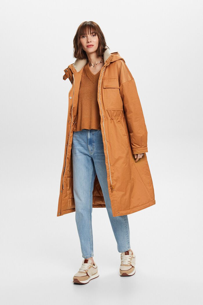 Recycelt: Wattierter Parka