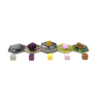 Resource Tokens for Cooper Island - 100 pieces