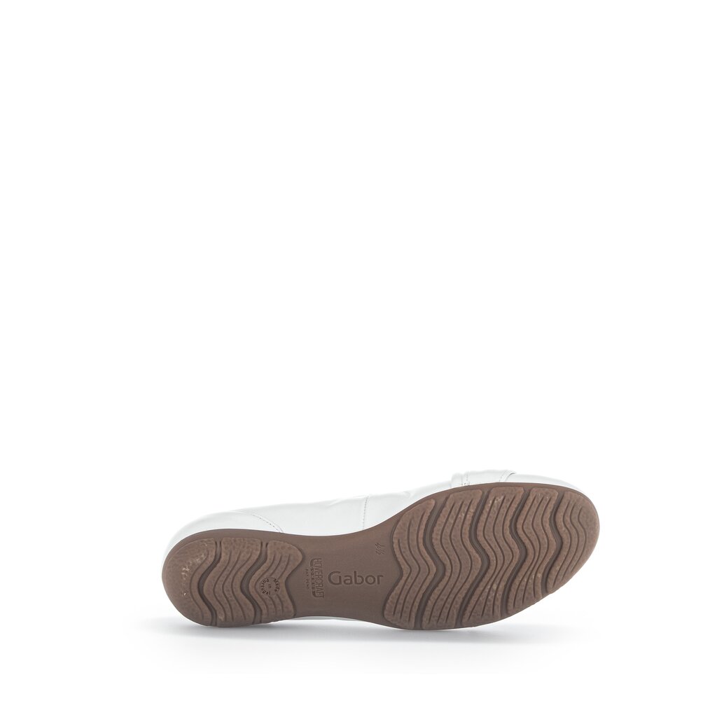 Gabor fashion Sportliche Ballerina weiß
