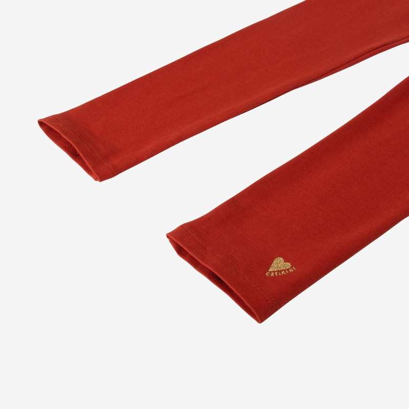 Leggings fille terracotta Catimini
