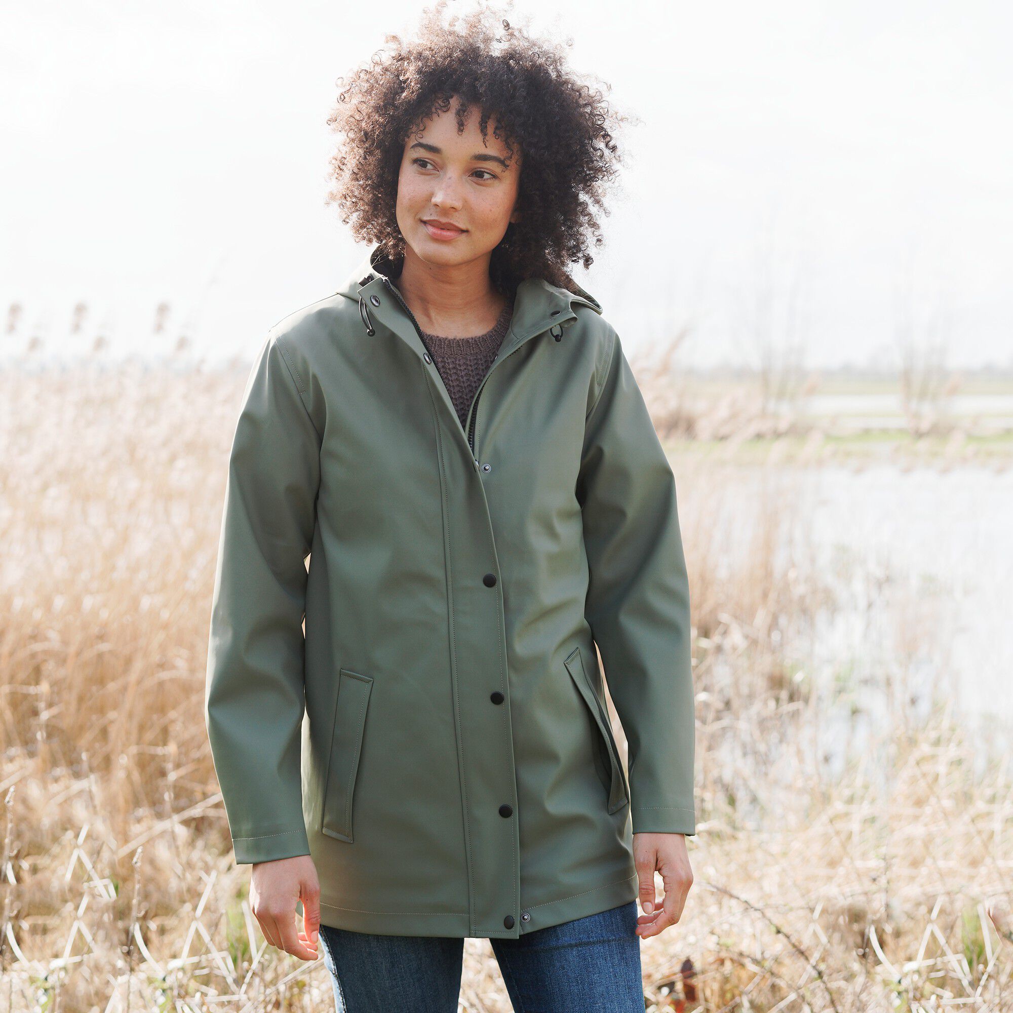 Ciré imperméable en polyester recyclé(**)