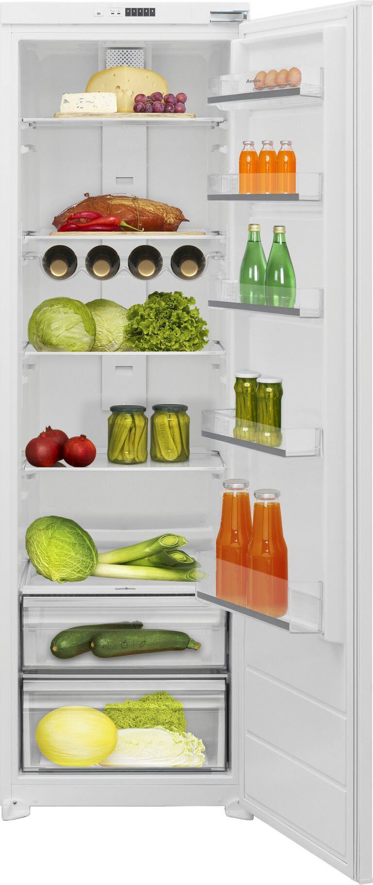 Amica Einbaukühlschrank EVKSS 357 980, 177 cm hoch, 54 cm breit