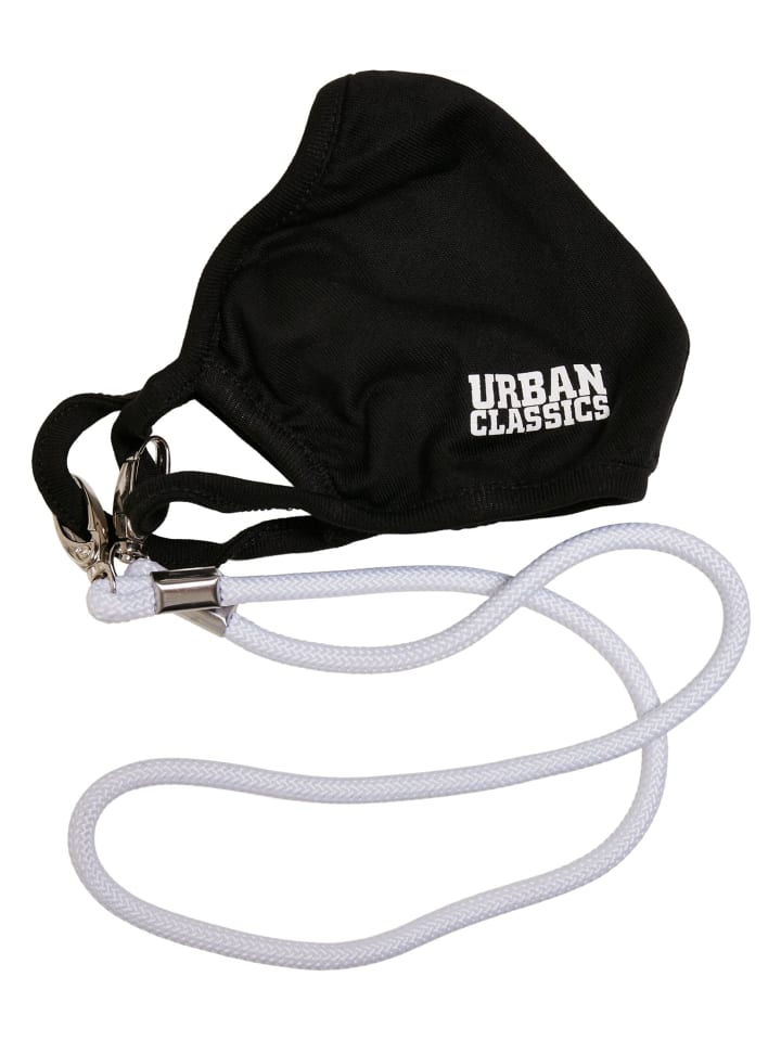 Urban Classics Urban Classics Gesichtsmasken in black white günstig kaufen onesize