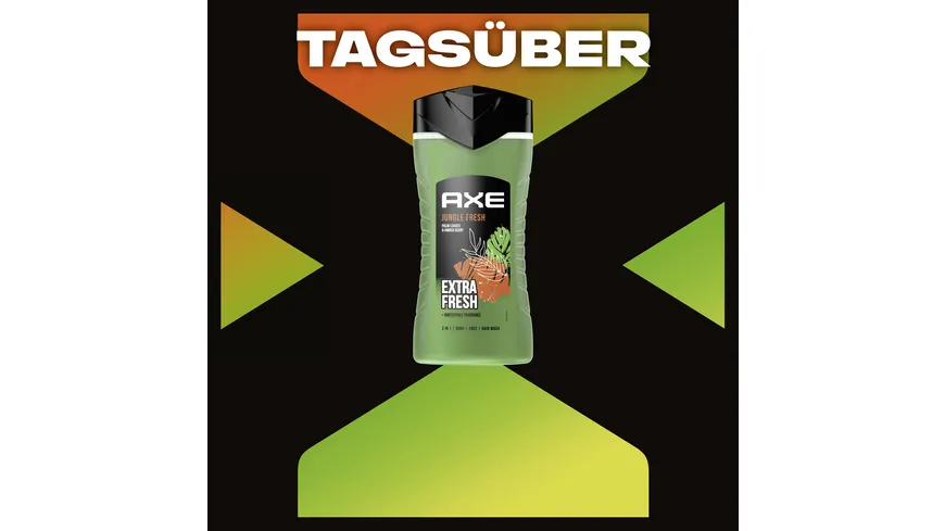AXE 3-in-1 Duschgel & Shampoo Jungle Fresh 250 ml