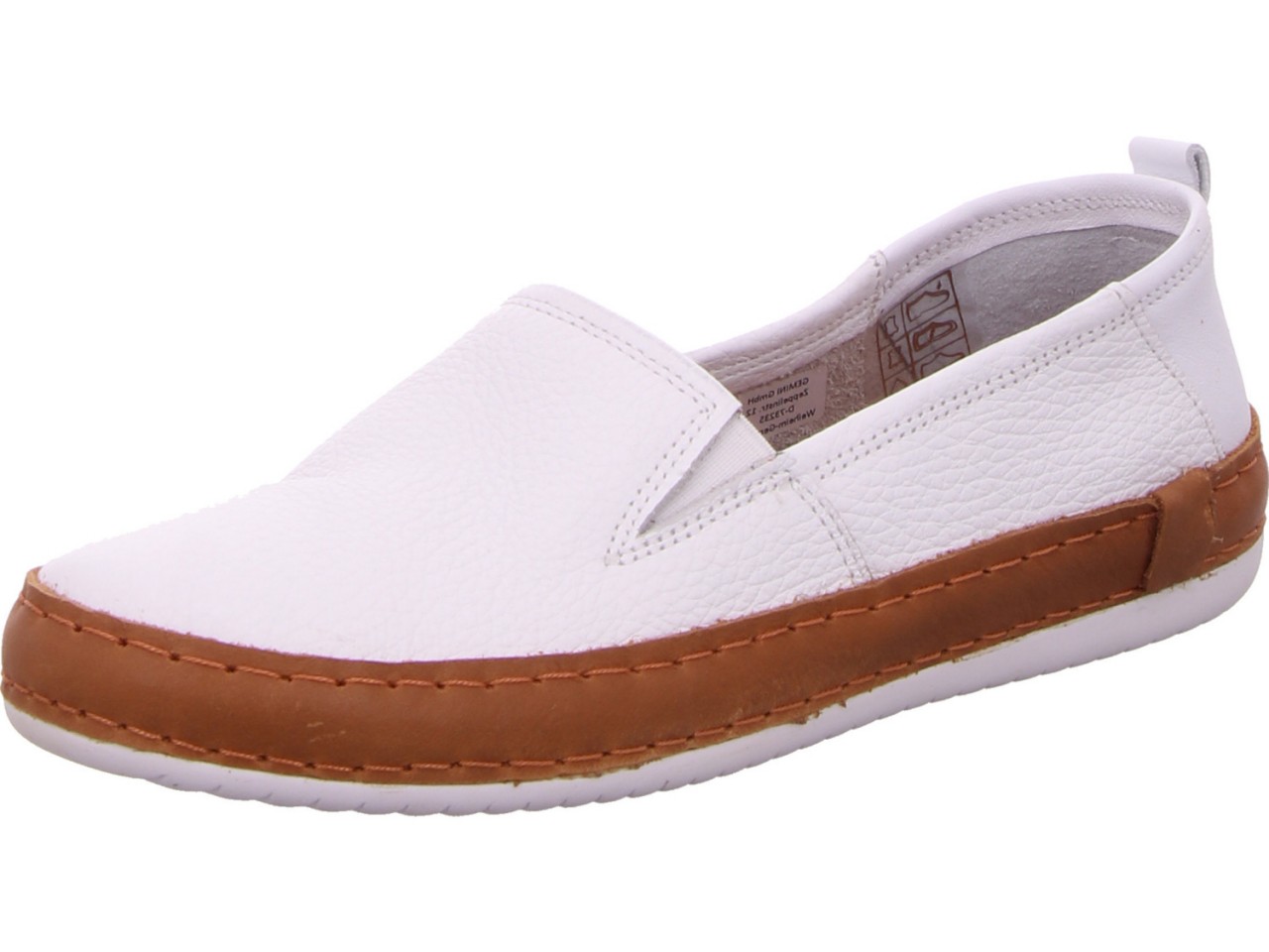GEMINI Sportliche Slipper weiss