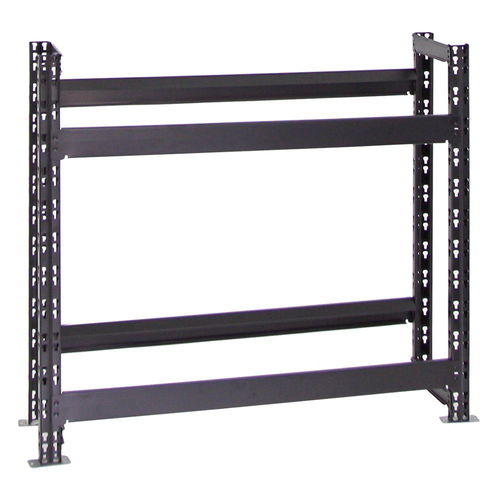 PROREGAL® Standregal Getränkekistenregal Tegernsee Extra-Breit HxBxT 100x110x30cm 6 Kisten