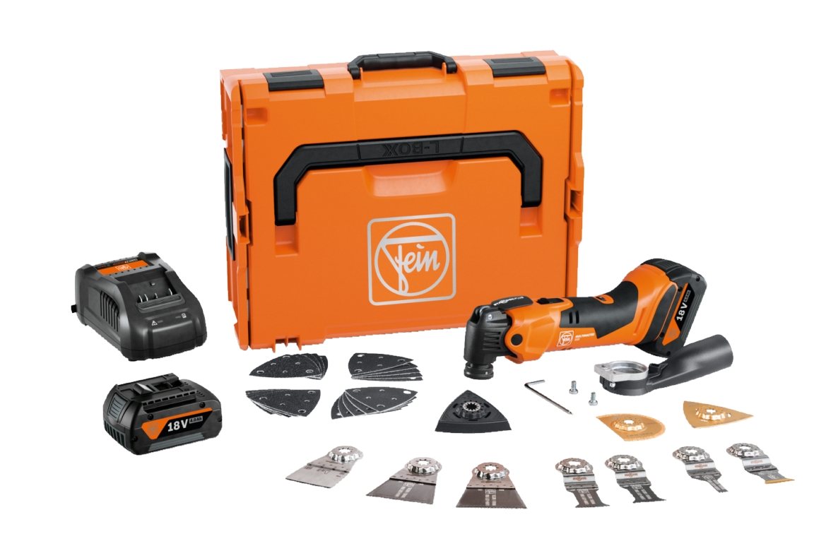 Fein 71293864000 Accu Multimaster AMM 500 PLUS TOP 18 Volt 2.0 Ah Li-ion