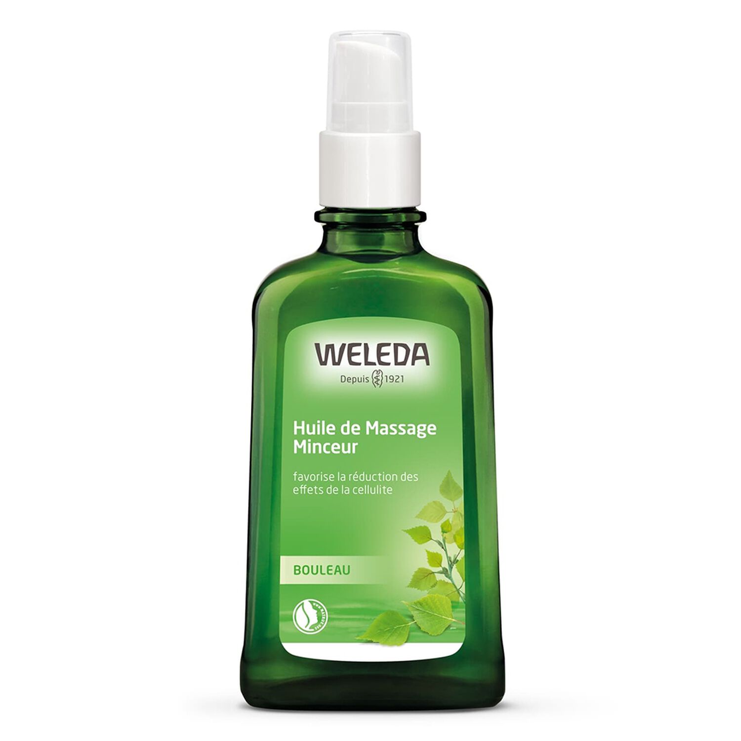 Weleda Bouleau Huile de Massage Minceur - Favorise la Réduction des Effets de la Cellulite 100 ml