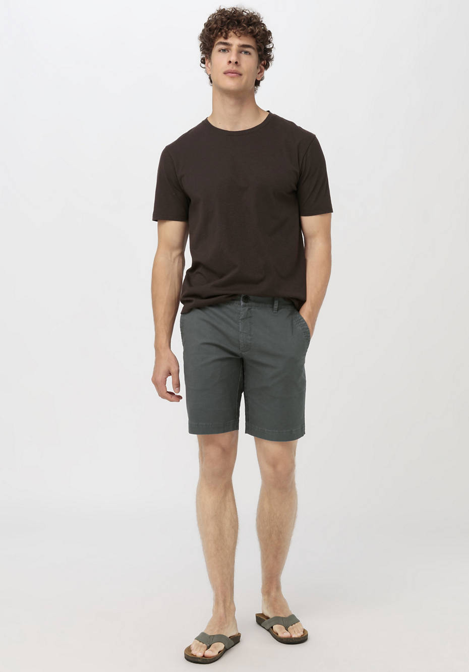 T-Shirt aus Bio-Baumwolle mit Hanf