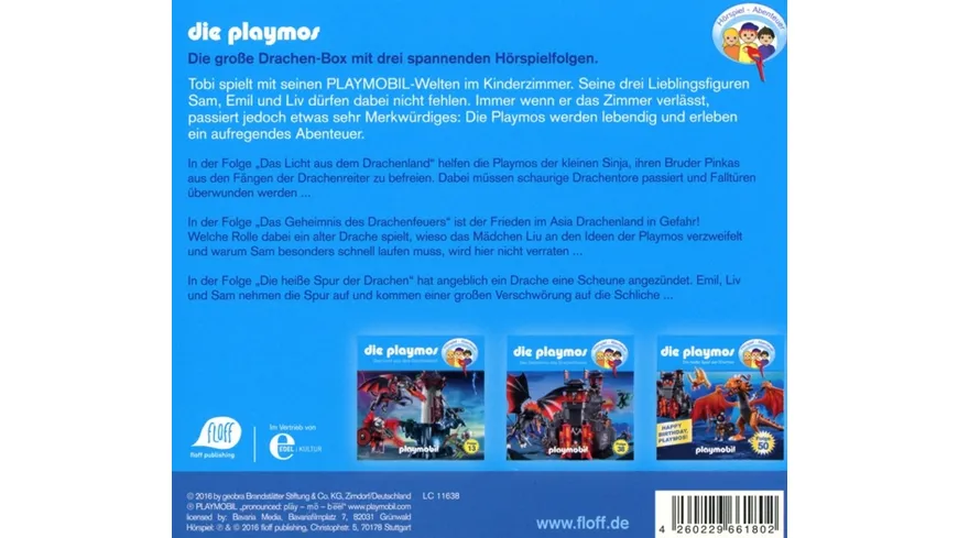 Die Große Drachen-Box 3 Hörspiel Abenteuer