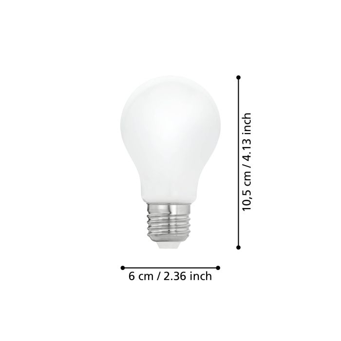 EGLO E27 LED Leuchtmittel Opalweiß