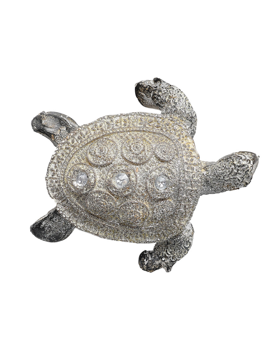 Schimmernde Deko-Schildkröte