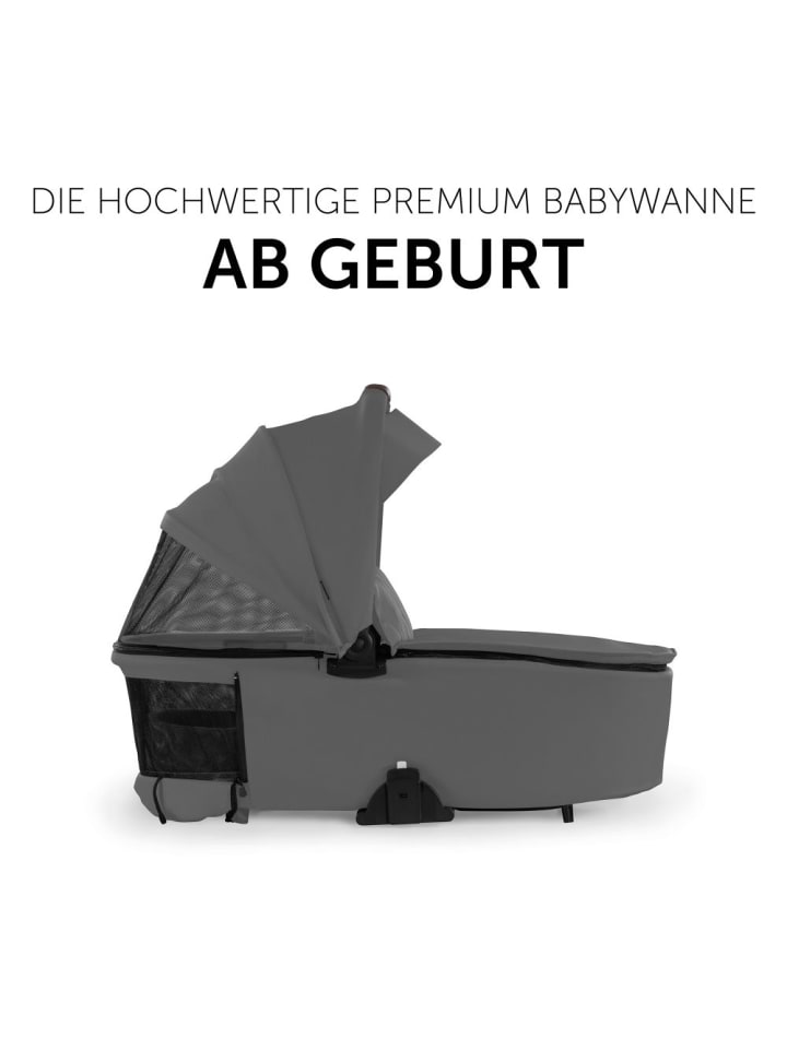 Hauck Faltbare Babywanne (Carrycot) für Walk N Care in schwarz,grau günstig kaufen onesize