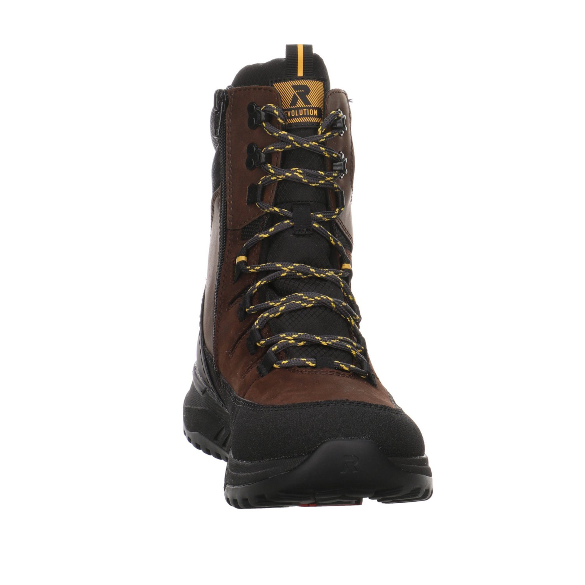 Rieker Herren Winterstiefel Schuhe Boots Elegant Freizeit Snowboots Leder-/Textilkombination