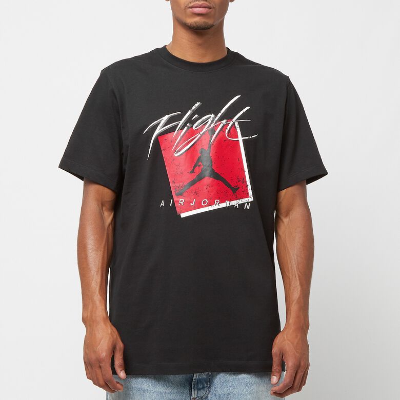 NIKE Brand GFX Crew 1 black/gym red/black