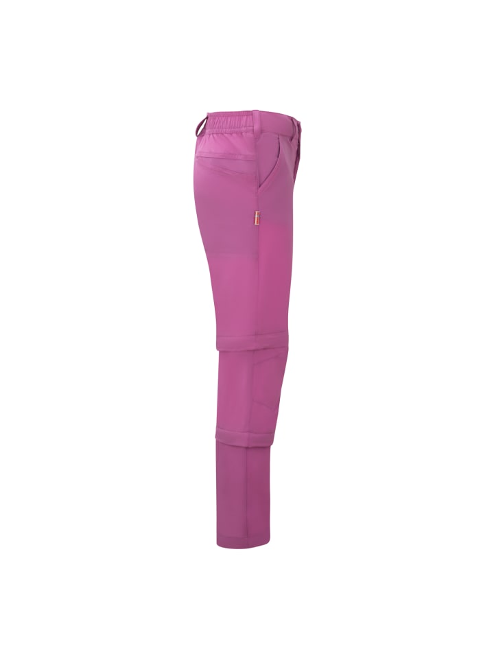 Trollkids Double Zipp-Off Funktionshose Preikestolen in mallow pink günstig kaufen