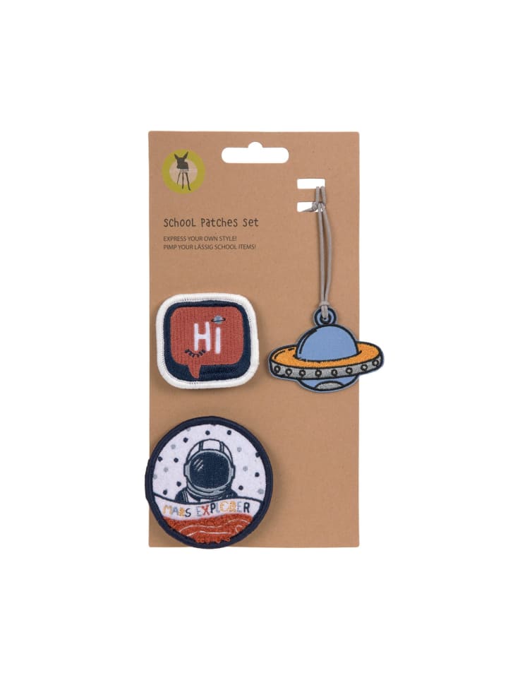 Lässig Lässig Anhänger & Patches - Schul Set Unique, Space günstig kaufen onesize