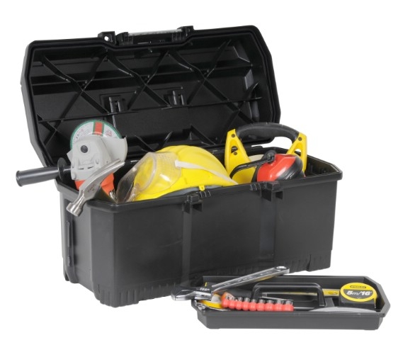 Stanley 1-97-510 Tool case with push lock 24