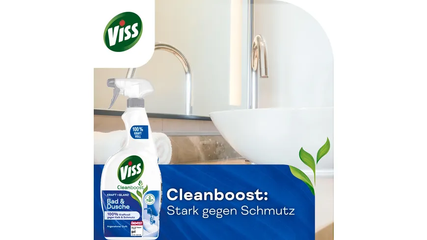 Viss Kraft + Glanz Bad & Dusche 750 ml
