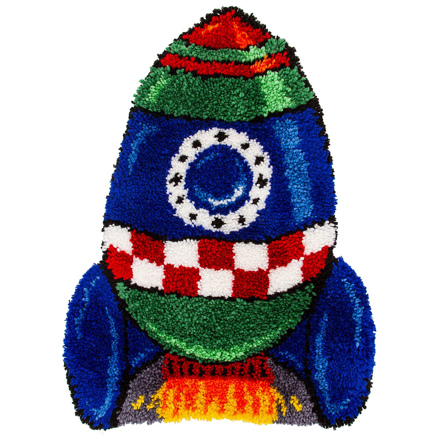 Form-Knüpfteppich 
