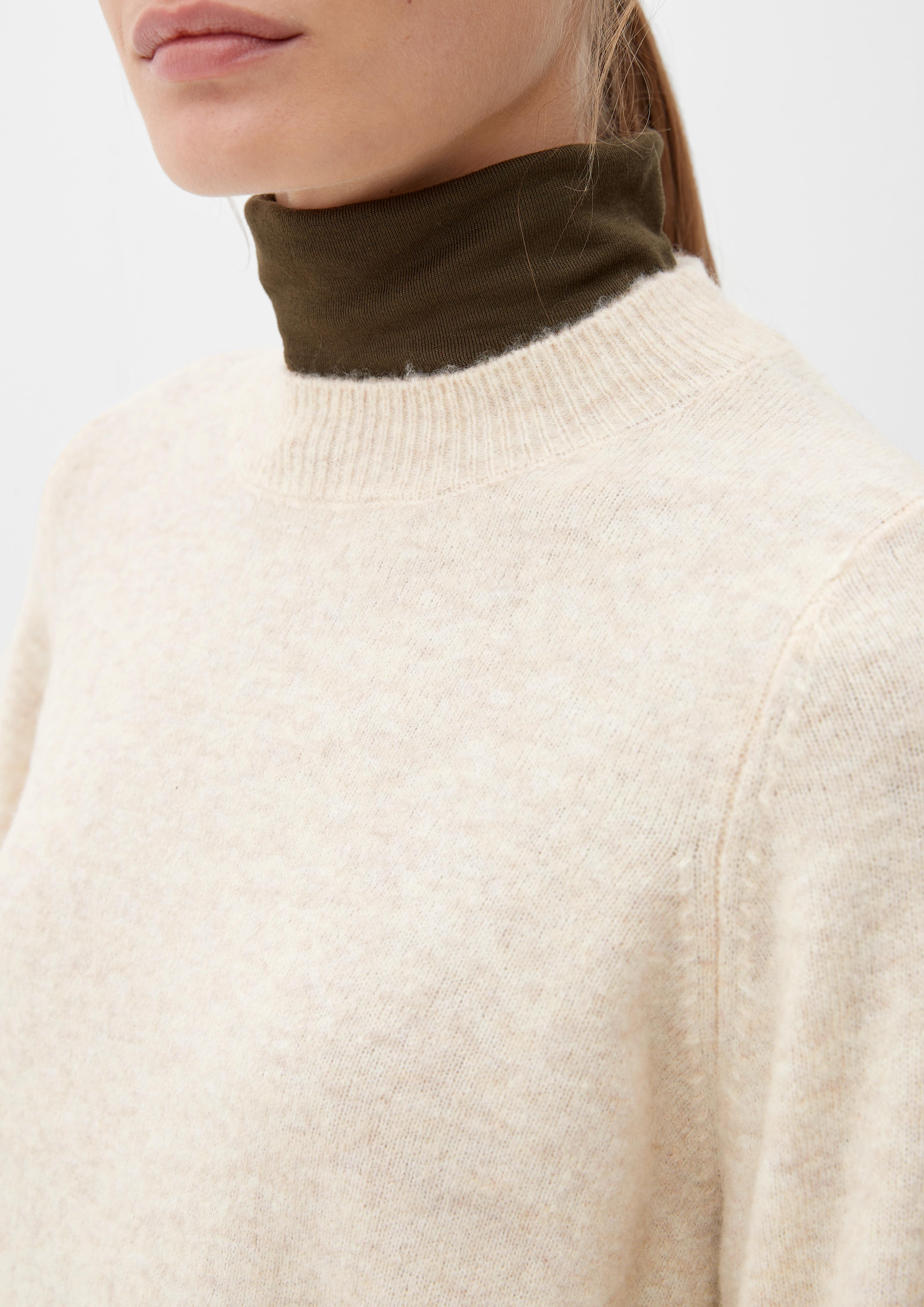 Strickpullover aus Wollmix  2121159-81W1