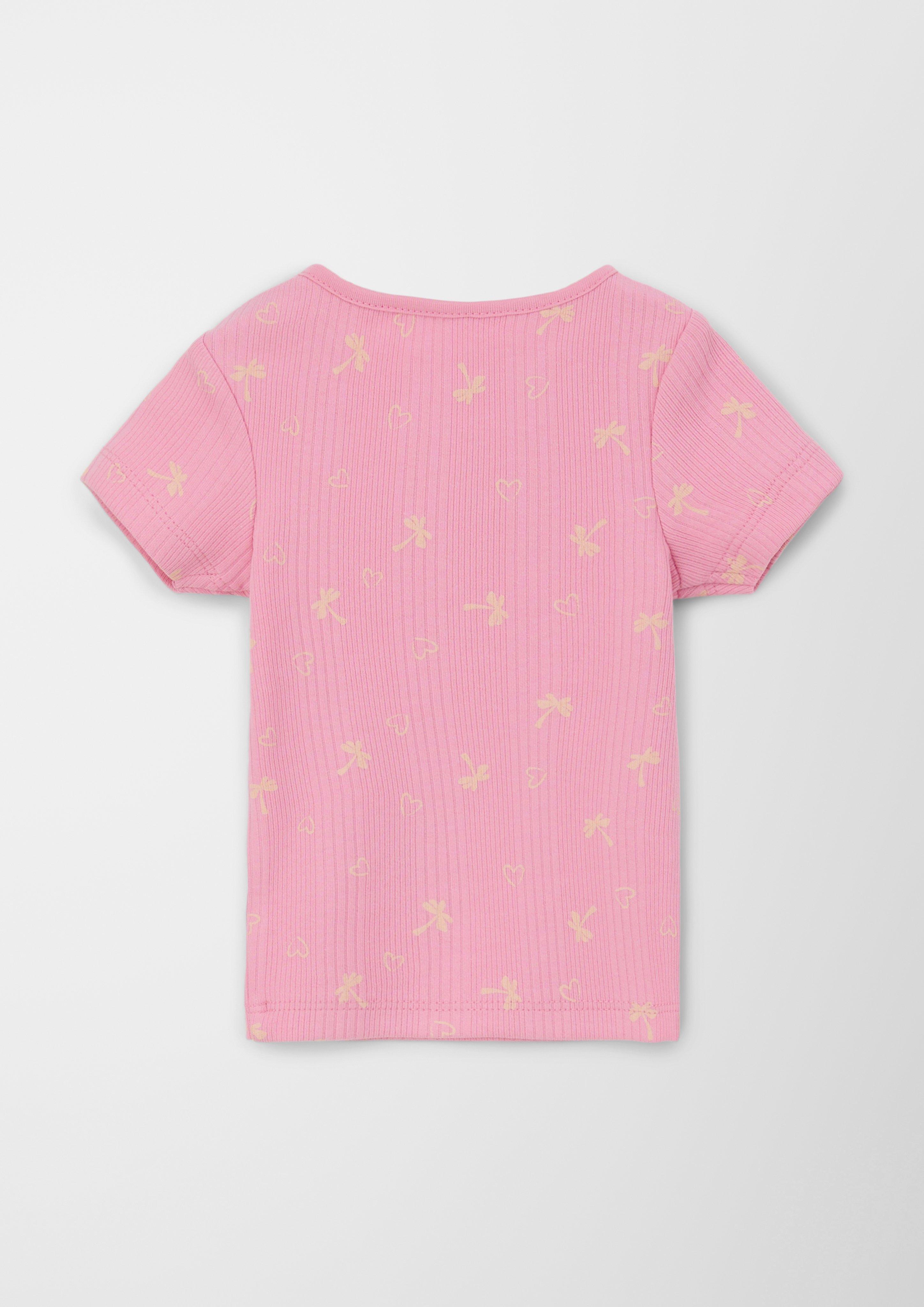 T-Shirt mit Alloverprint  2130658-43A1