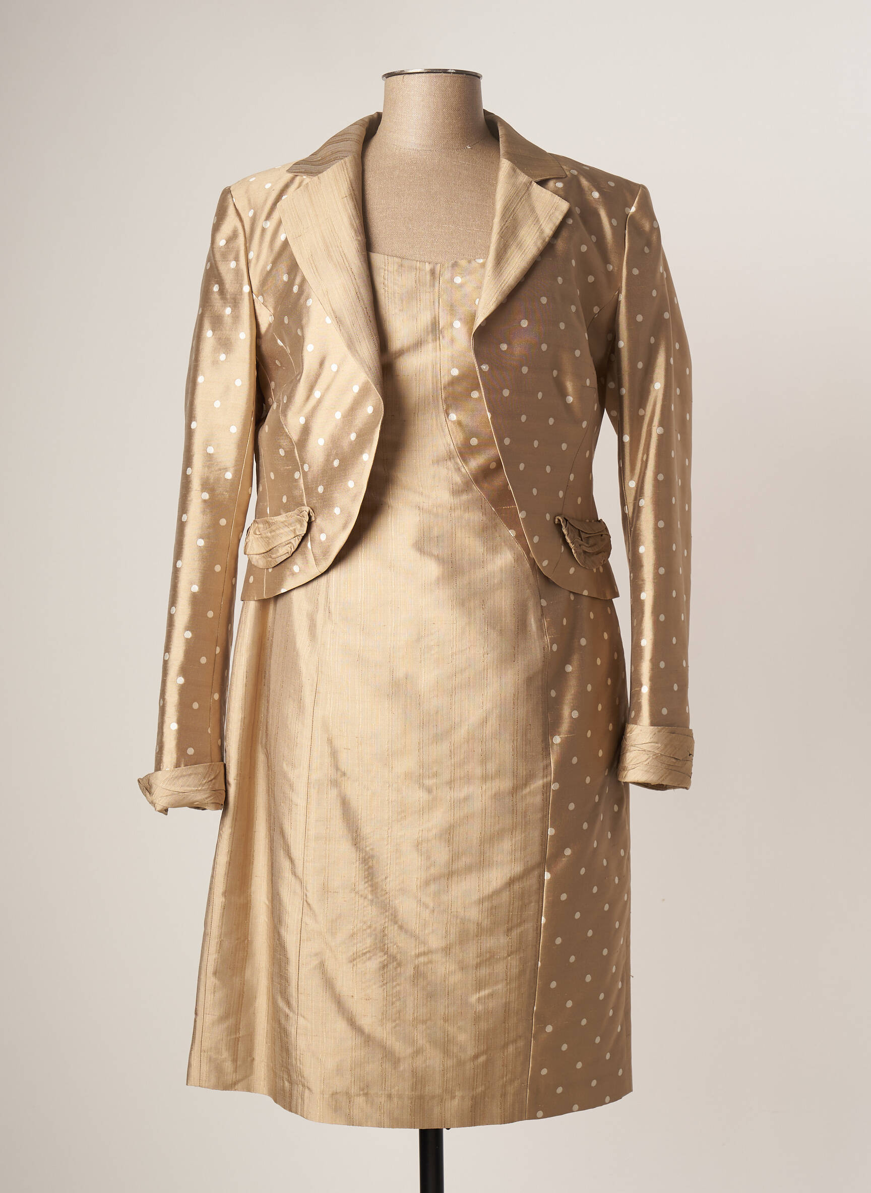 Paule Vasseur Ensembles Robe Femme couleur beige