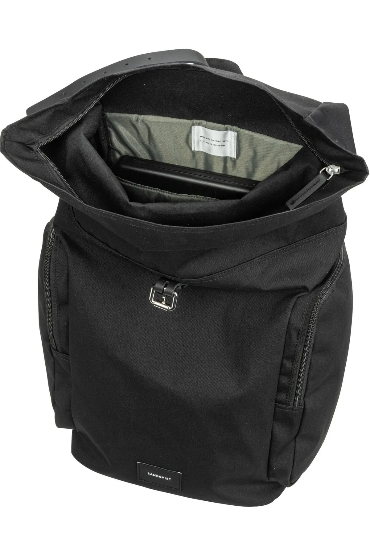 Sandqvist  Rucksack - Schwarz - Unifarben