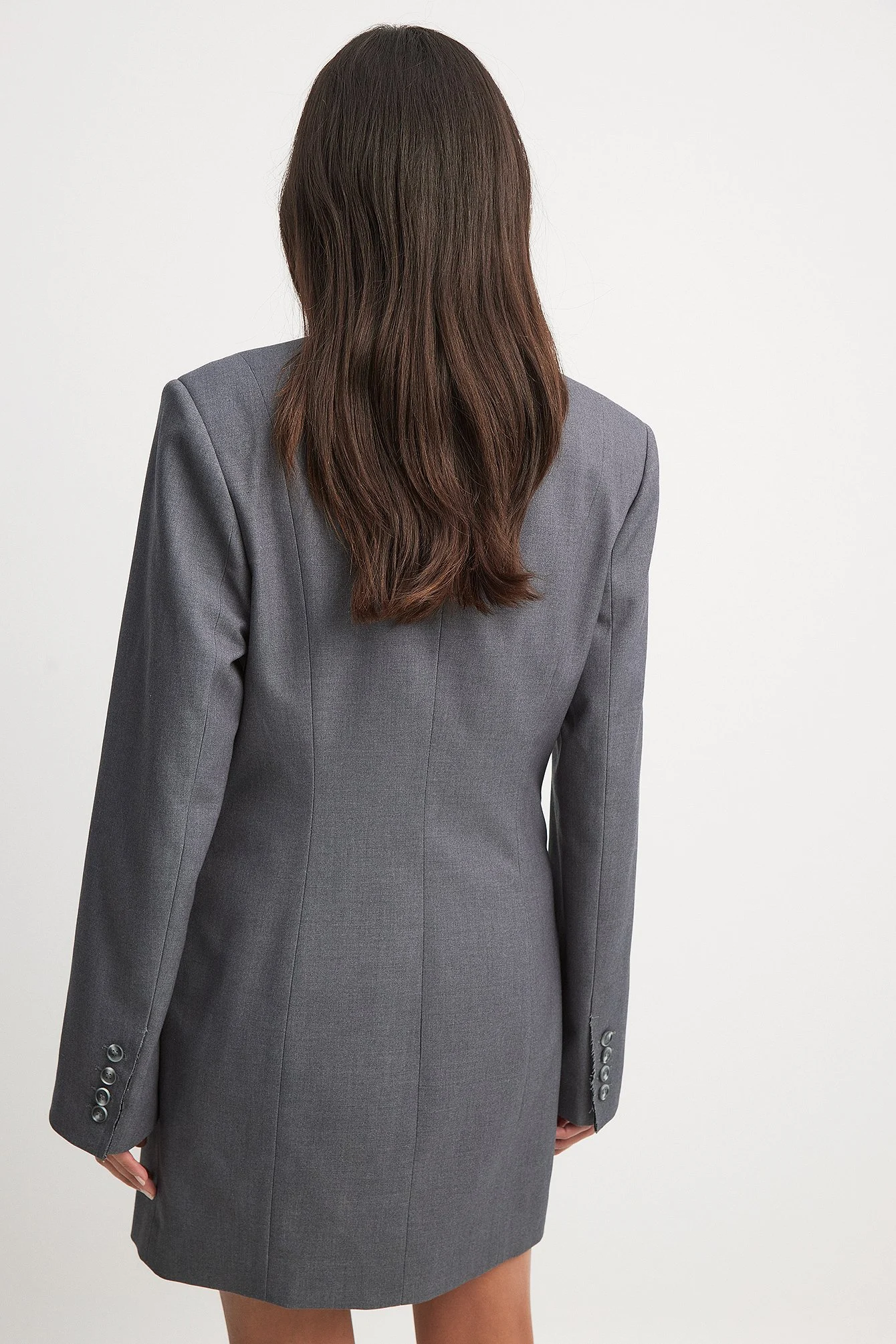 Gerades Oversize-Blazerkleid