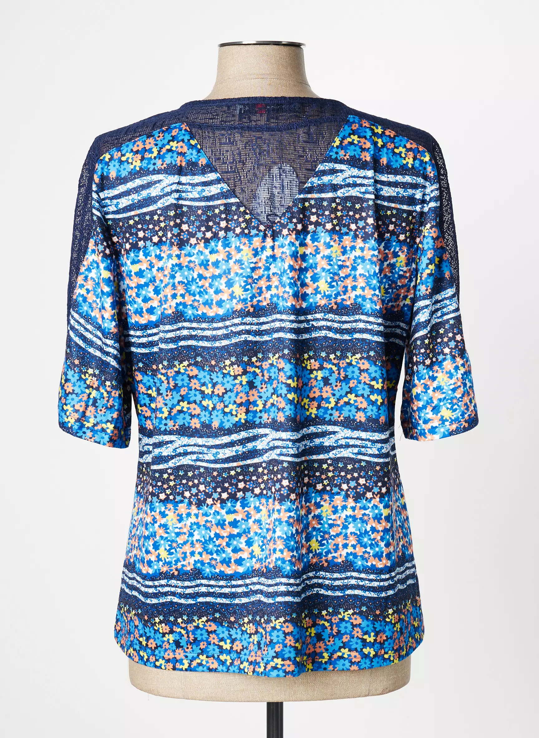 S Quise Tops Femme couleur bleu