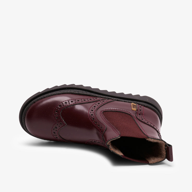doris tex bordeaux polido - Rot