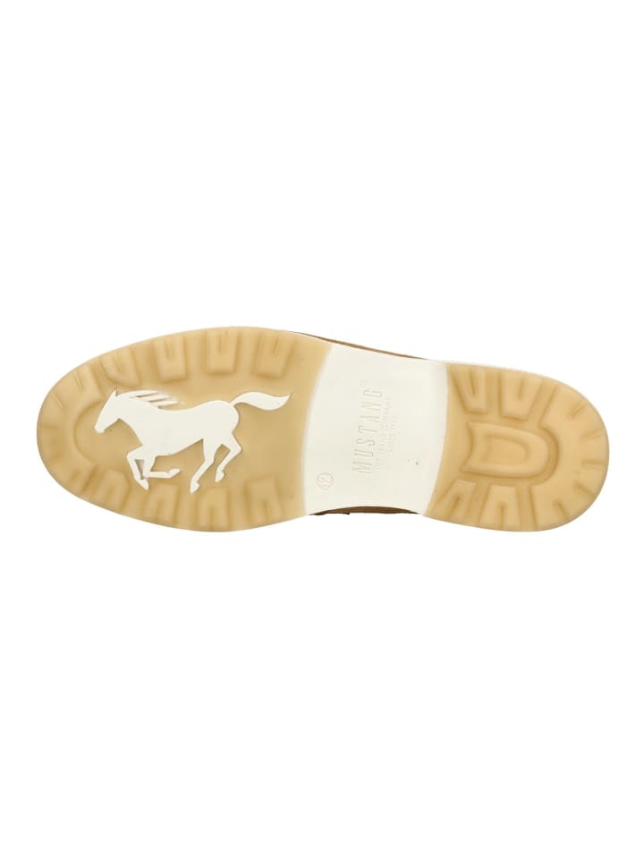 Mustang Slipper in Hellbraun günstig kaufen