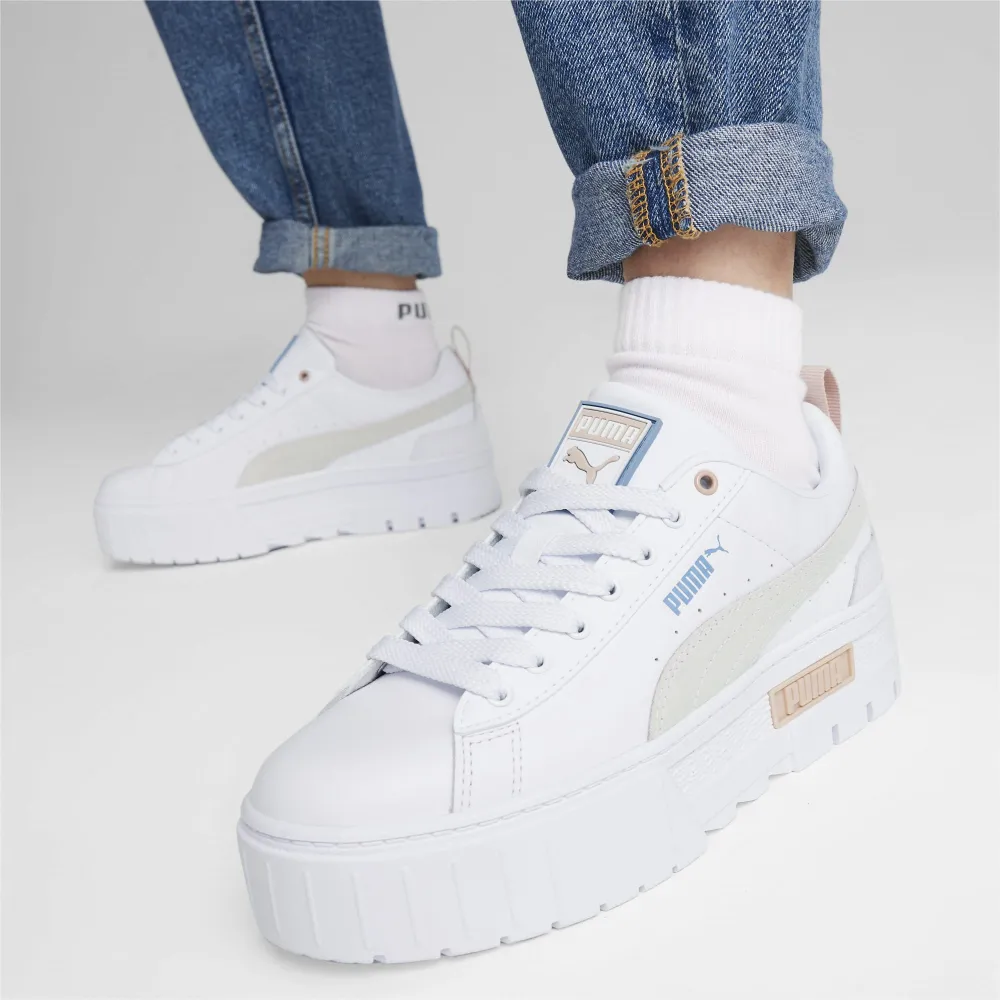 PUMA Mayze Leather 381983_45 / weiss