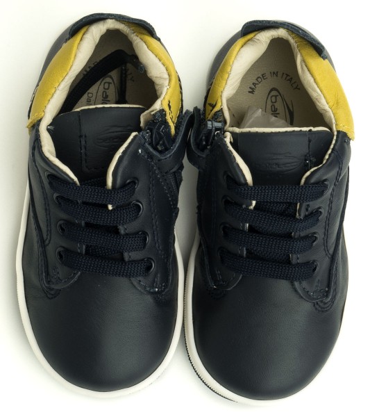 Balducci ~ MidCut Leder Schnürer ~ Navy