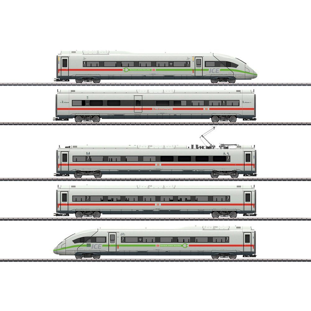 Märklin Elektrolokomotive Märklin 39716 H0 5teiliger Triebzug ICE 4 BR 412/ 812 der DB AG