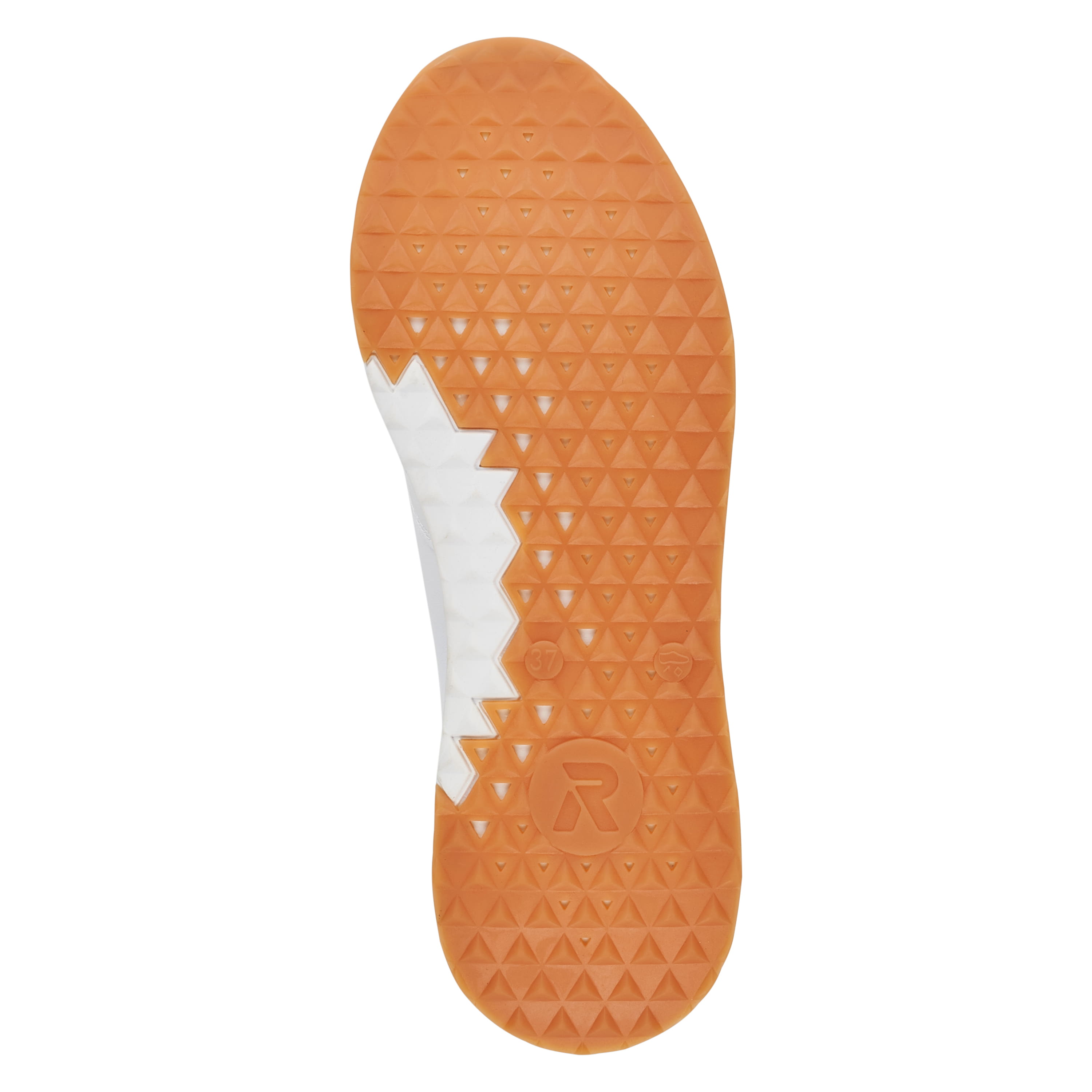 Rieker Damen Sneaker Low frost white