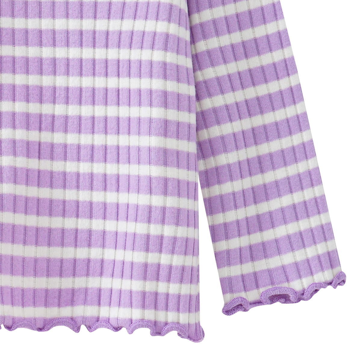 Baby Langarmshirt mit Wellenbündchen