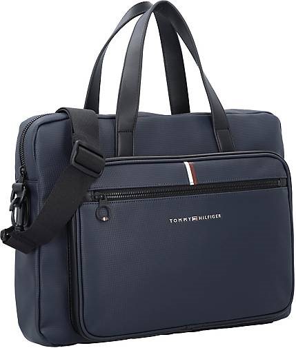 TOMMY HILFIGER TH Essential Pique Aktentasche 38.5 cm Laptopfach