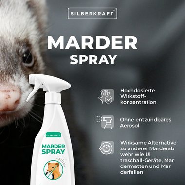 Silberkraft Insektenspray Marderspray 500 ml, 500 ml, 1-St.