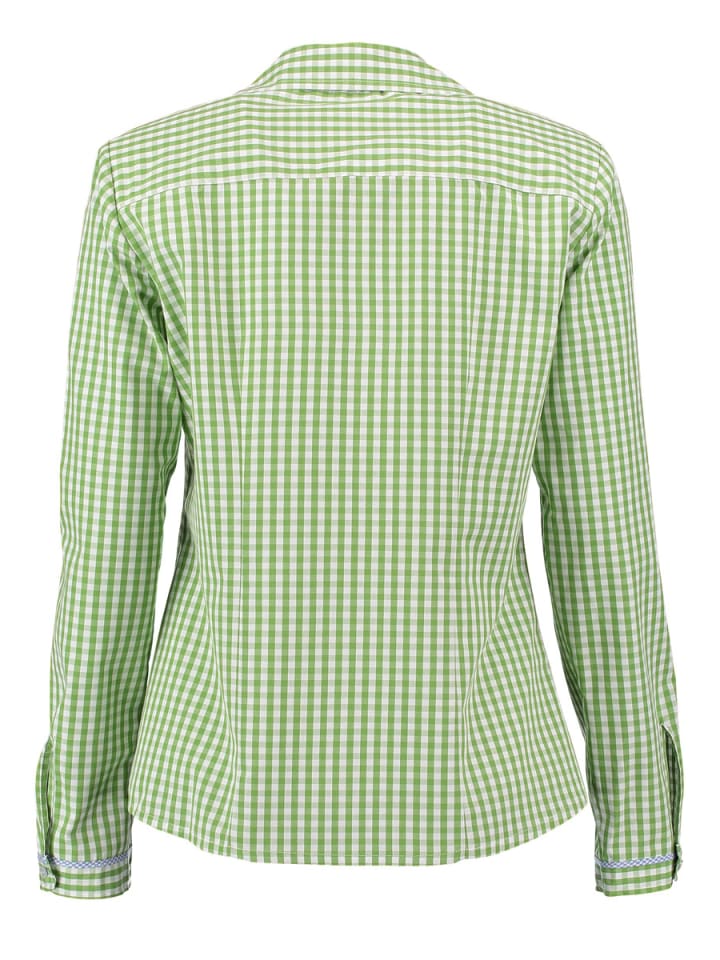 OS-Trachten Trachtenbluse Brajus in giftgrün günstig kaufen