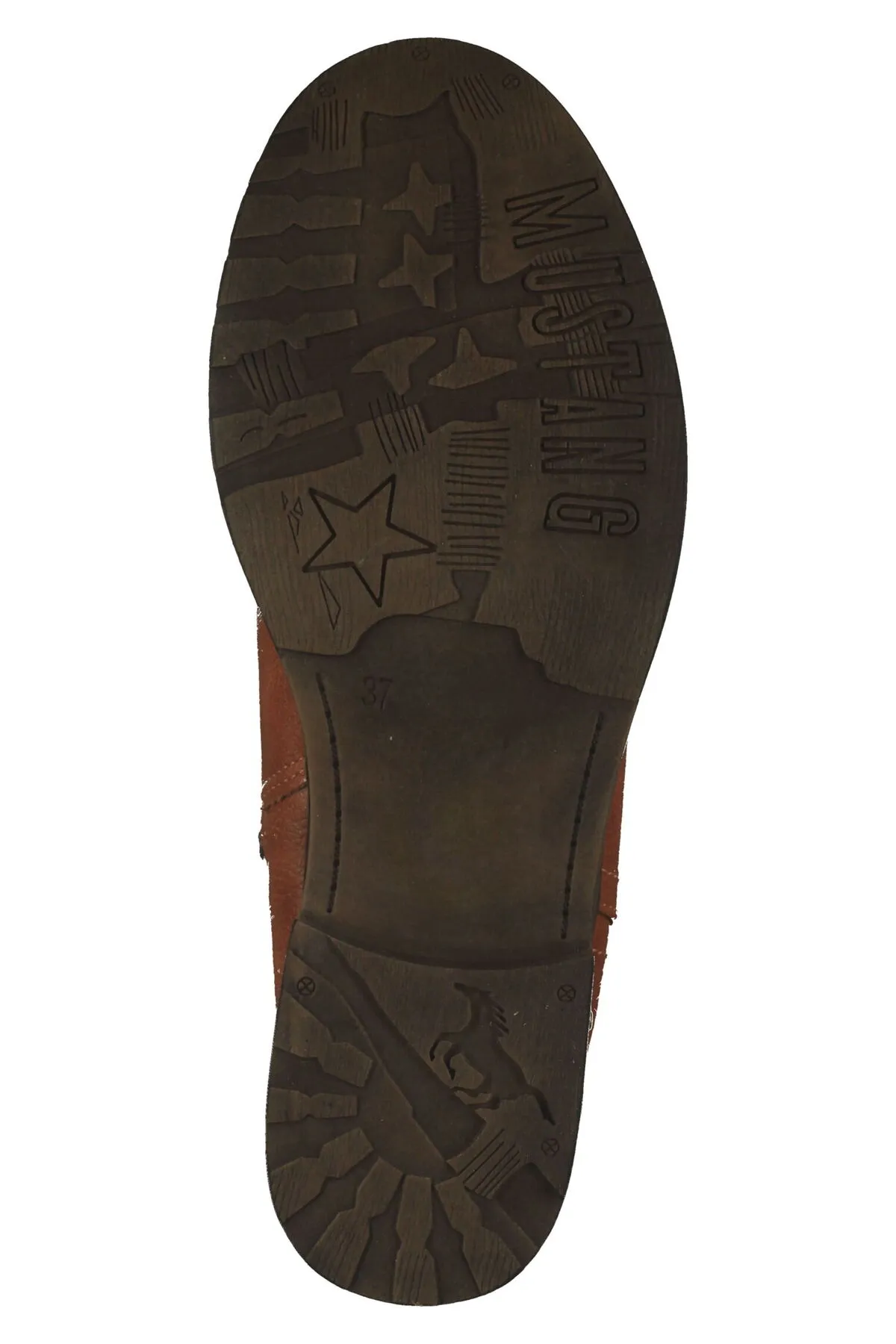 Mustang  Stiefel - Braun - Blockabsatz