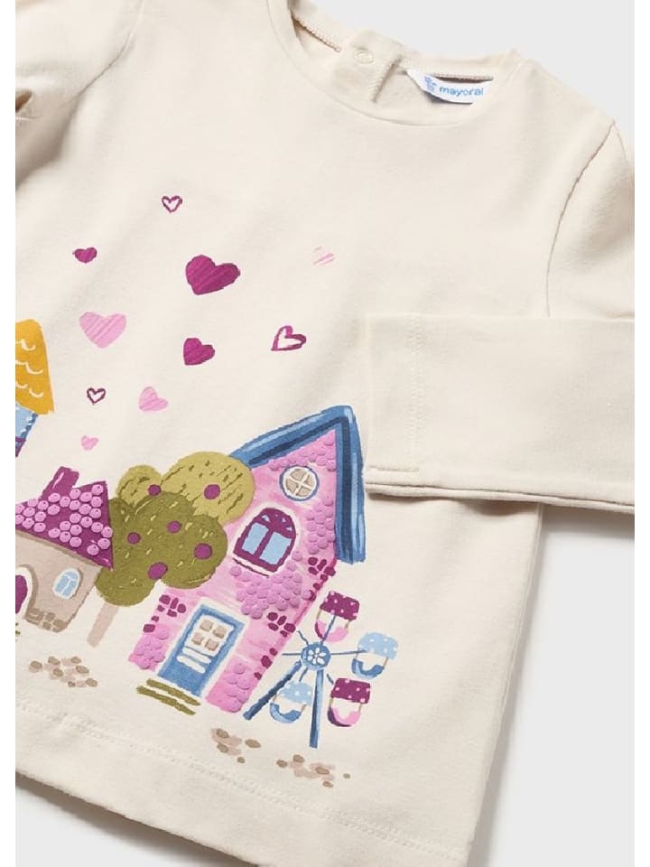 Mayoral Outfit Langarmshirt Leggings & Haarband in magenta günstig kaufen 74