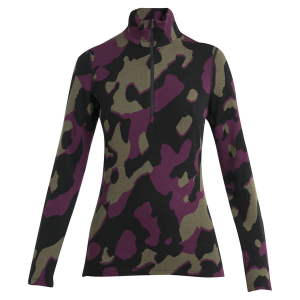 W MERINO 260 VERTEX LS HALF ZIP NATURALCAMO Damen - Funktionsunterwäsche